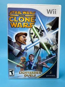 Star Wars: The Clone Wars -- Lightsaber Duels (Nintendo Wii) *CIB - GETESTET* - Bild 1 von 3
