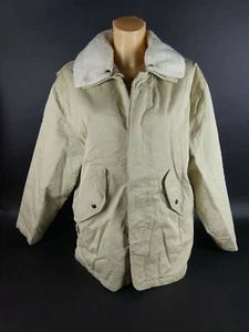 LEVIS Herren Jacke S Winterjacke langarm sand Baumwolle abnehmbarer Kragen (EB) - Bild 1 von 8