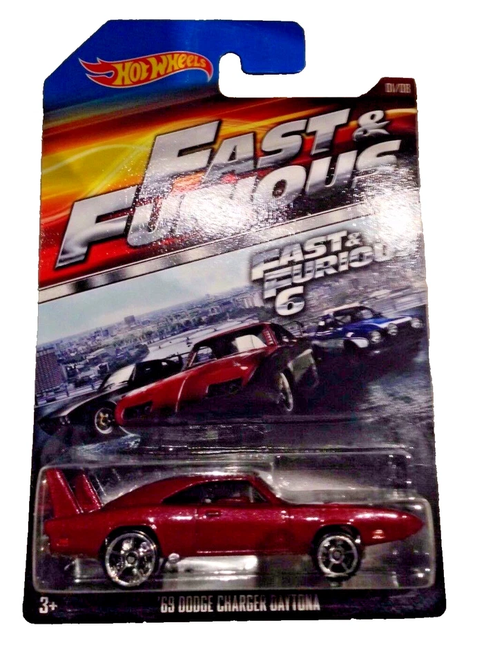 2015 FAST & THE FURIOUS 69 DODGE CHARGER DAYTONA by HOT WHEELS 1:64 BRAND NEW - Image 1 of 1