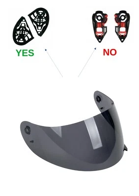 visiera casco fume' agv k3 k4 PRIMA DEL 2022  (non adatto su k3sv) - Image 1 of 4