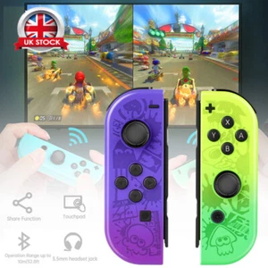 Left & Right Wireless Pair Gamepad Joypad For Nintendo Switch Joy Con Controller - Picture 1 of 16