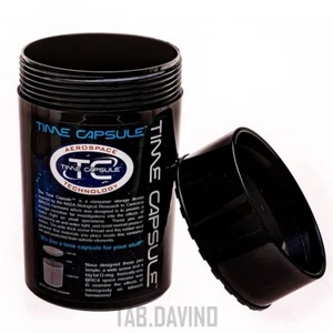TIME CAPSULE STORAGE JAR LARGE CONTENITORE ERMETICO AEROSPACE TECNOLOGY NASA - Picture 1 of 5