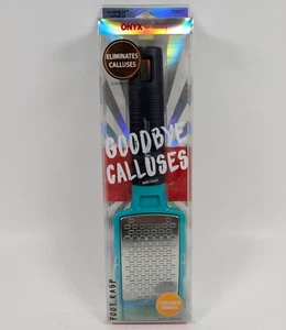 Onyx Professional Goodbye Calluses Stainless Steel Foot Rasp w/ Debris Catcher - Picture 1 of 2