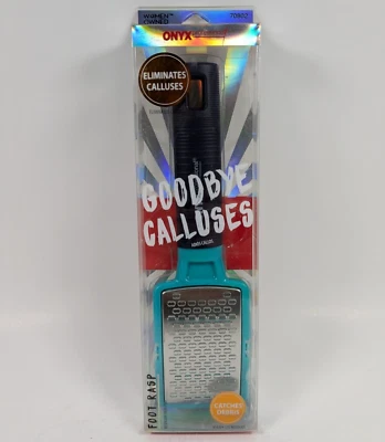 Onyx Professional Goodbye Calluses Stainless Steel Foot Rasp w/ Debris Catcher - Image 1 of 2