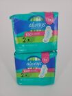 ALWAYS ULTRA THIN PADS WITH FLEXI-WINGS LONG SUPER 16 EACH (PACK OF 2) 32 TOTAL