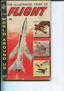 WORLD AROUND US 8 GD+ STORIA DEL VOLO EVANS CRANDALL INGELS 1959 - Foto 1 di 2