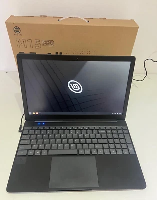 SGIN GREY LAPTOP M15 PRO 8GB RAM 256GB ROM TESTED WORKING & BOXED 15.6 INCHES - Image 1 of 4