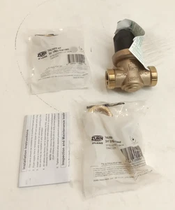 Zurn NR3XLDUPEXF1960 3/4"Pressure Reducing Valve Double Union FNPT Barbed 400psi - Picture 1 of 13
