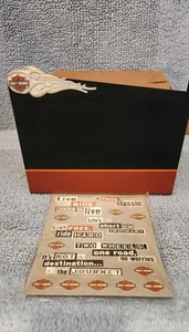 Harley Davidson Magnetic Board With Magnets, NEW - Picture 1 of 9