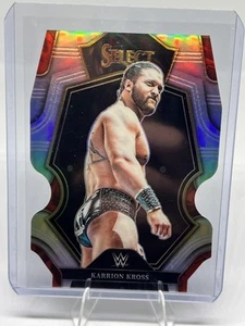 2023 Panini Select WWE #173 Karrion Kross Silver Prizms Die Cut - Picture 1 of 2