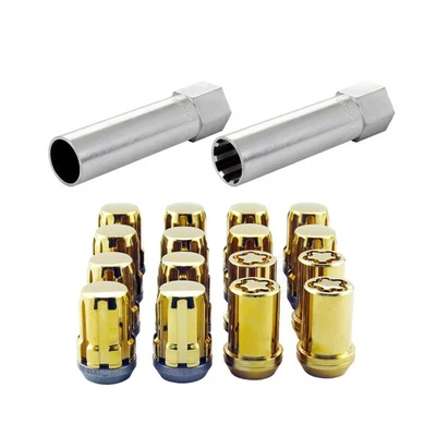McGard 65457GDC Sintonizador Dorado Estilo Spline Drive Tuerca Kit M12 x 1.5 Rosca Tamaño Foto 1 de 4
