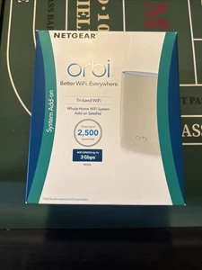 NETGEAR Orbii 2930 Mbps 4 Port WiFi Satellite Extender - RBS50-100NAS - Picture 1 of 2