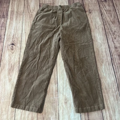 Pantalones de pana marrón de corte recto pequeños talla 10 de Appleseed's para mujer 100 % algodón Foto 1 de 4