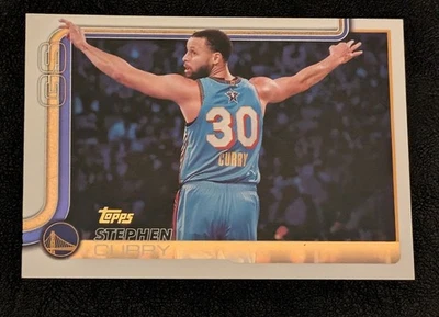Espejo dorado insignia de la NBA Stephen Curry 2025-26 Topps SSP #135 Foto 1 de 4