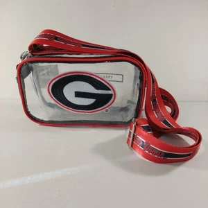 FOCO Georgia Bulldogs transparente Kameratasche Umhängetasche Schultergurt neu mit Etikett UGA - Bild 1 von 10
