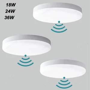 Lámpara de techo LED con detector de movimiento Lámpara de sensor 360° Lámpara de techo Lámpara de pasillo DE - Imagen 1 de 19
