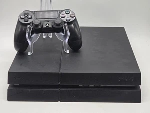 Sony PlayStation 4 PS4 500GB Black Console Gaming System CUH-1215A W/Controller - Picture 1 of 11