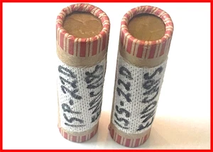 (2) Rollos de centavos Lincoln 1909-1958 - extremos 15P 22D / 15S 22D - cada año - 3 monedas - Imagen 1 de 7