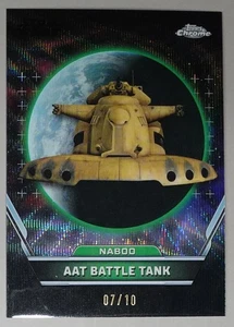 AAT Battle Tank 07/10 2025 Topps Star Wars Hyperspace Black Hyperlanes Refractor - Picture 1 of 2