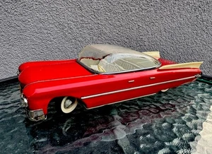 Vintage USSR Red Cadillac Eldorad Car Battery Operated RC Soviet Toy WORKING - Picture 1 of 14