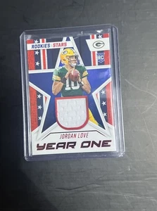 2020 Panini Rookies & Stars - Year 1 Relics Jordan Love #YO-JL (MEM, RC) - Picture 1 of 2