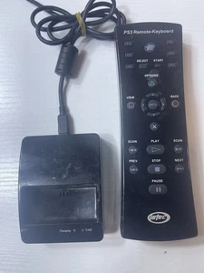 Intec PS3 PlayStation 3 Remote Keyboard UNTESTED AS IS - Picture 1 of 3