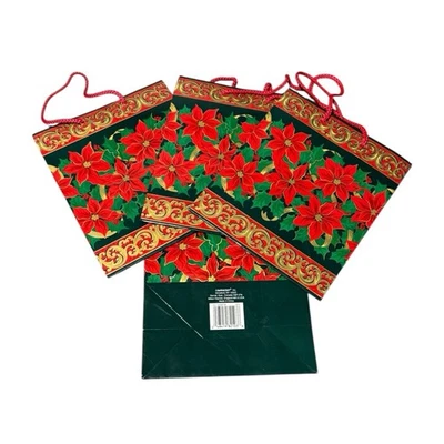 Lot of 18 Vintage 1990’s Christmas Gift Bags & Tissue Paper Amscan Gordan Fraser - Image 1 of 4