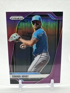 2025 Panini Prizm - Connor Norby, Connor Norby #69 Purple Prizm /149 (RC) - Picture 1 of 2