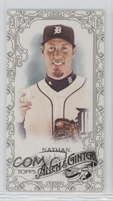 2015 Topps Allen & Ginter's Mini Black Border Joe Nathan #295 - Image 1 of 2