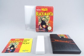 Nintendo NES *Wrath of the Black Manta* OVP CIB PAL B WK-FRA +