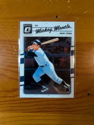 Béisbol óptico Panini Donruss 2017 Mickey Mantle #165 Foto 1 de 2
