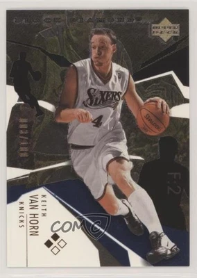 2003-04 Upper Deck Black Diamond Bronze /100 Double Diamond Keith Van Horn #116 - Image 1 of 2