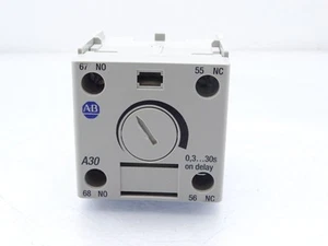 ALLEN BRADLEY 100-FPTA30 TIMER USED (1229170015 - ) - Picture 1 of 3