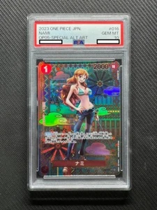 PSA 10 Nami R OP01-016 SP One Piece Card Awakening New Era Japanese 2022 Japan - Picture 1 of 2