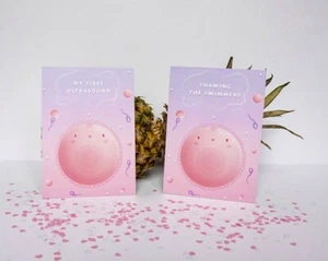 30x Solo mum IVF journey cards, IVF milestone cards,instagram IVF cards,IVF gift - Picture 1 of 12