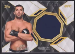 2016 Topps UFC Top Of the Class Luke Rockhold TCR-LR Jumbo Relic /199 - Picture 1 of 2