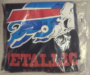 Camisa Metallica Buffalo 8/11/22 Tour/City Nueva Sellada de Fábrica Como Nueva Talla Mediana - Imagen 1 de 3