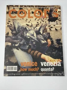 COLORS Magazine Number 33 Venice How Much? Vintage 1990s Collectible Benetton V3 - Picture 1 of 11