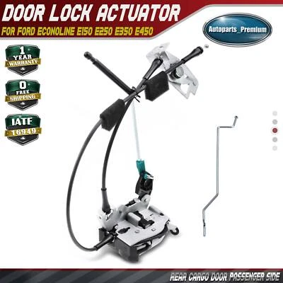 Cable y varilla de pestillo de puerta de carga trasera derecha para Ford Econoline E150 2002-2014 E250 Foto 1 de 4