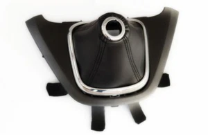 PU Black Leather Gear Stick Shift Boot Gaiter for Honda CR-V III  2007-2012 - Afbeelding 1 van 4