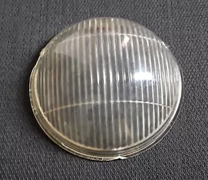 Vintage Glass Headlight Cover LX 7-1/16x6-1/2 Good Condition - Picture 1 of 3