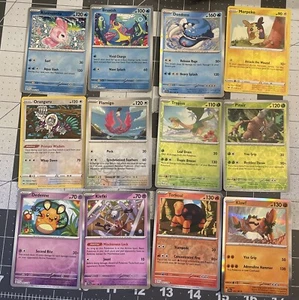 Diejenigen, die sich nicht weiterentwickeln Pokemon Karten 12 Stück - alle Holos! ✨NEUWERTIG✨ - Bild 1 von 19