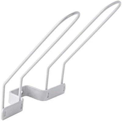 Parete Vano per Scarpe Supporto Pattino Argento Schuhbügel da 130 MM - Immagine 1 di 4