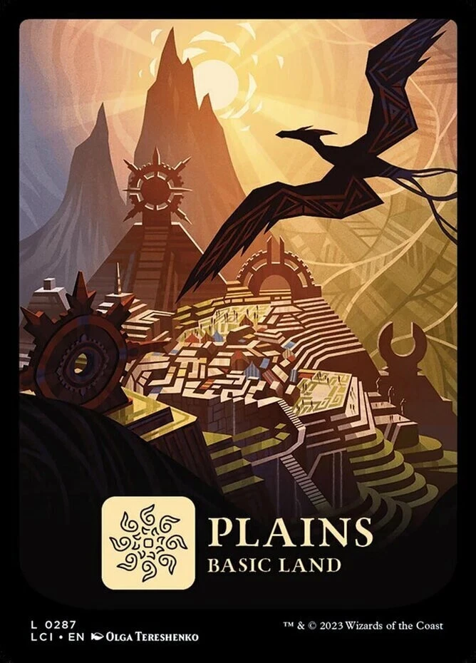 Plains (0287) - The Lost Caverns Of Ixalan - Near Mint, English - MTG - Image 1 of 1