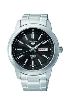 Seiko 5 Automatico da Uomo Abito Orologio 42mm Impermeabile SNKM87K1 - Immagine 1 di 2