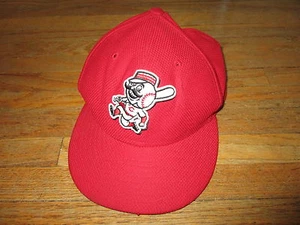 CINCINNATI REDS BASEBALL CAP Signed New Era 59 Fifty Youth Hat Fitted 6 3/4 - Picture 1 of 5