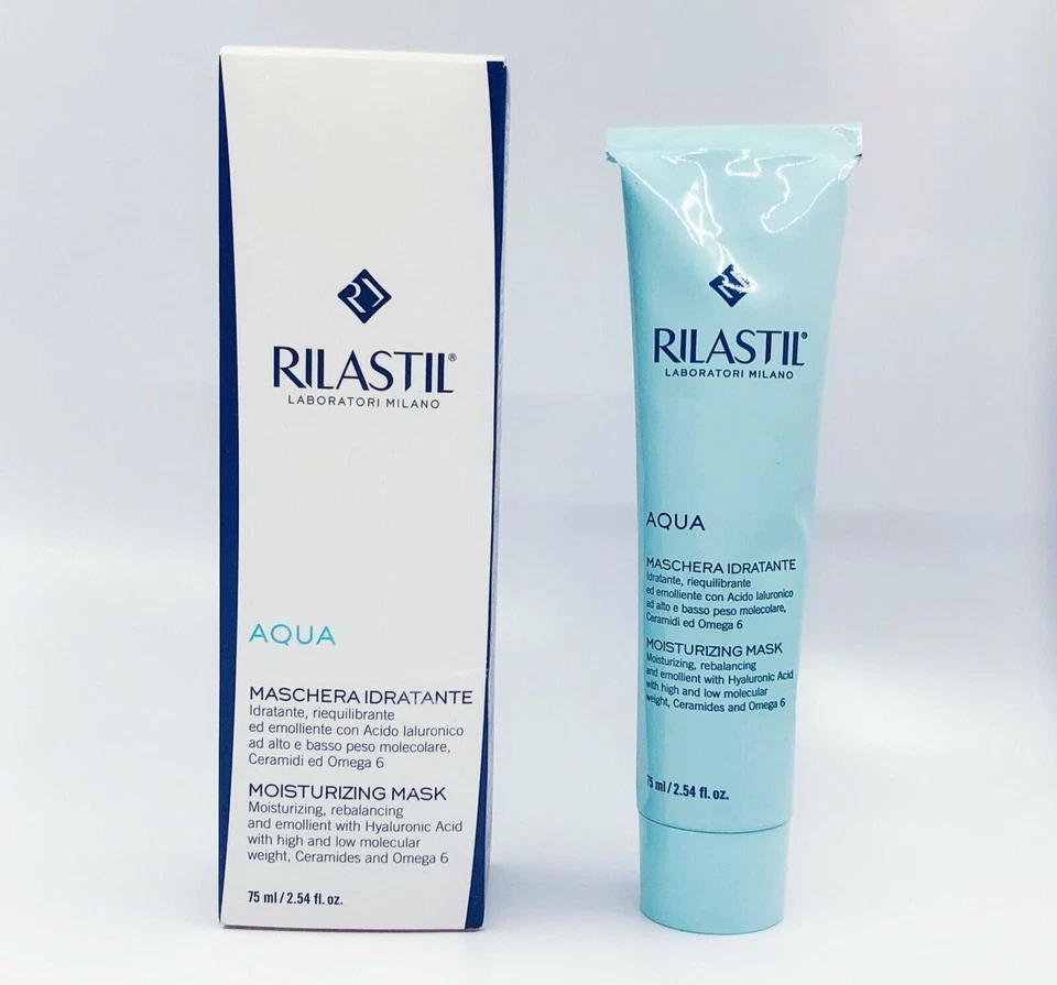 Mascarilla hidratante Rilastil Laboratori Milano Aqua 75 ml 2,54 oz #cept Foto 1 de 1
