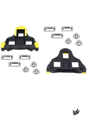 Juego de tacos SHIMANO SM-SH11 amarillo modo autoalineable Foto 1 de 1