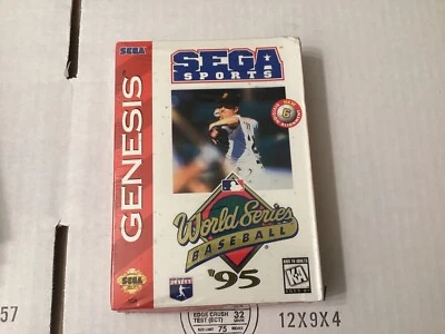 World Series Baseball '95 (Sega Genesis, 1995) - Image 1 of 2