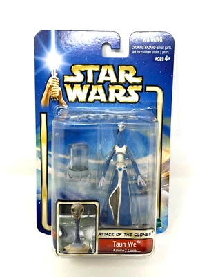 Figura de acción Star Wars Attack of the Clones TAUN WE Cloner colección 2 Hasbro Foto 1 de 4